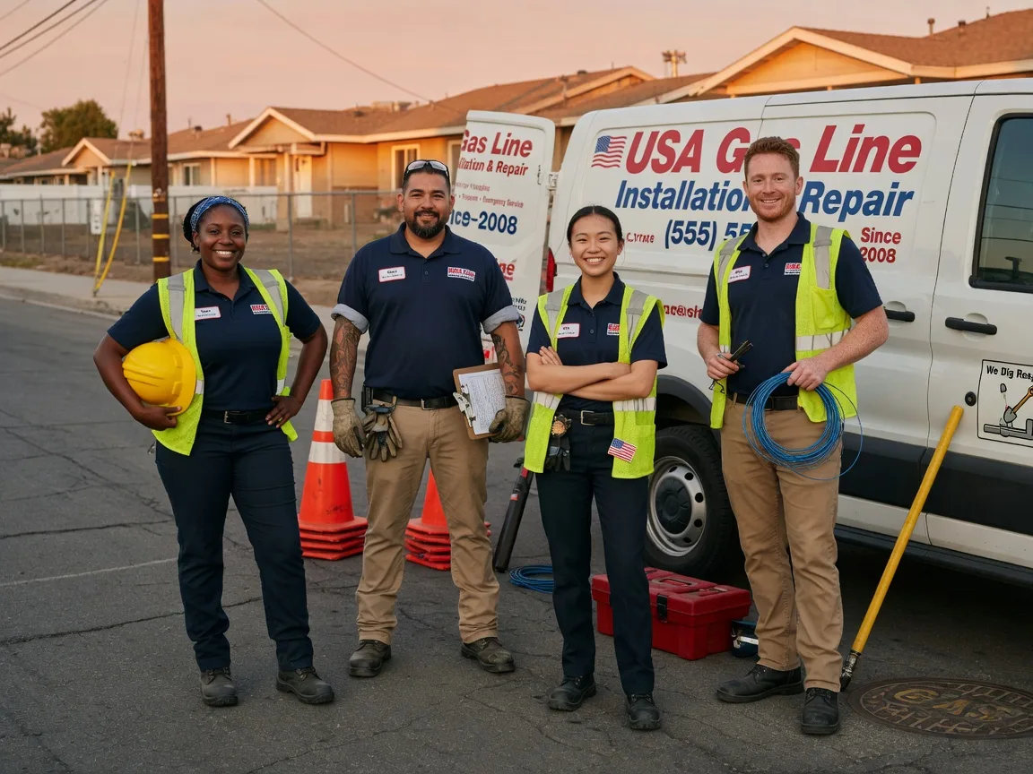 Gas Line Installation company in Prague, OK